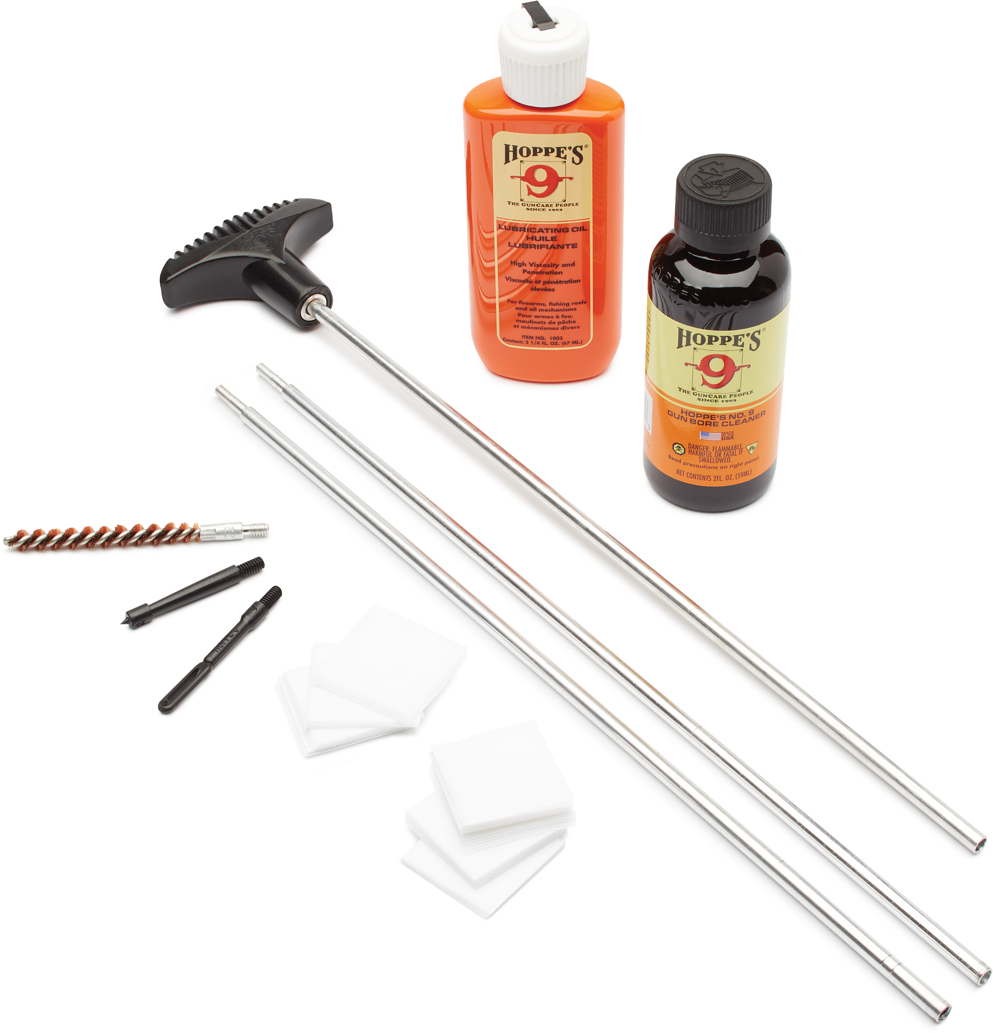 Hoppe’s rifle cleaning kit