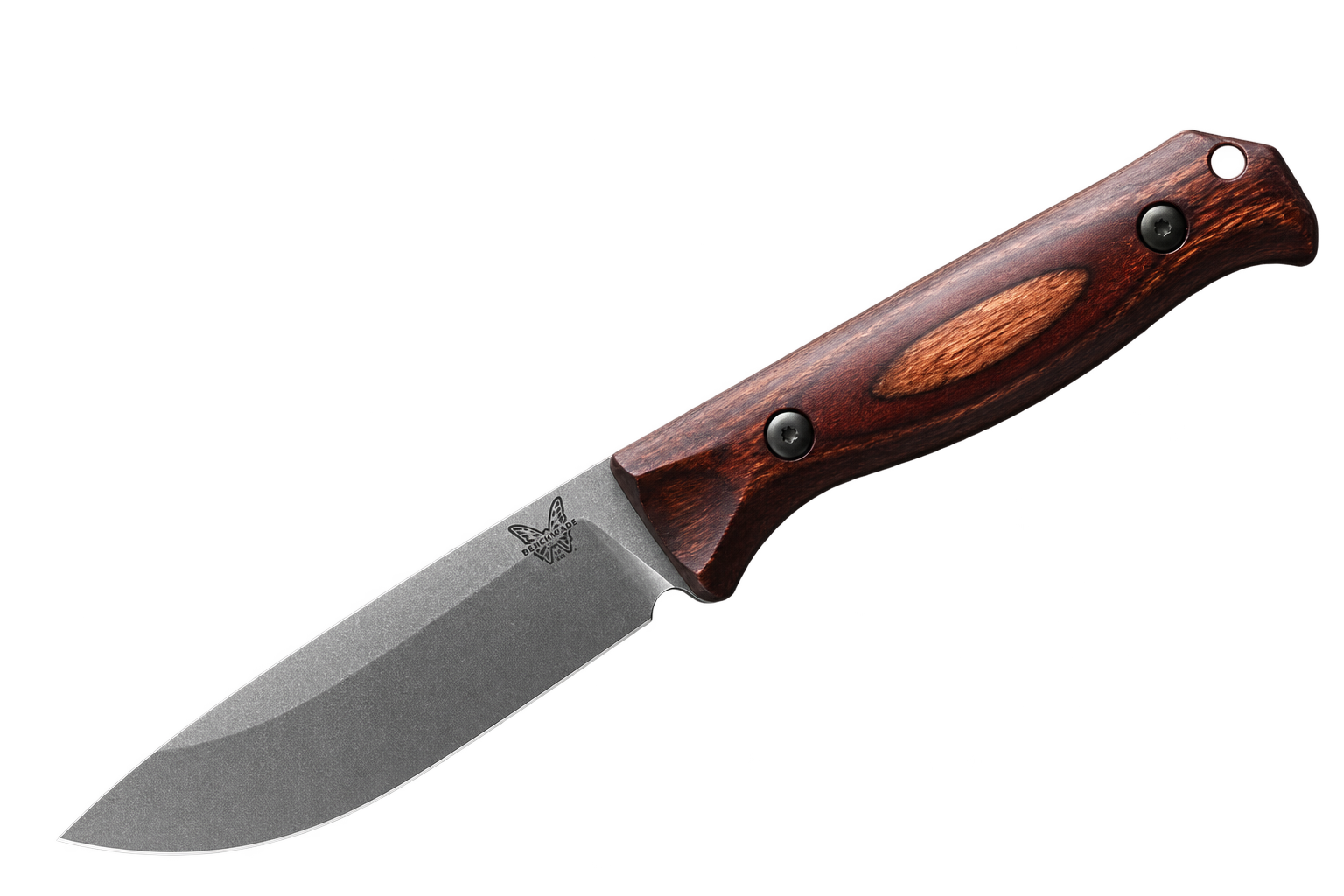 Benchmade Saddle Mountain Skinner 15002 with wood handle